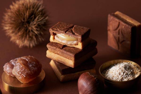 プレスバターサンドから秋冬限定「バターサンド〈栗〉」濃厚な栗の風味が詰まった栗バタークリーム