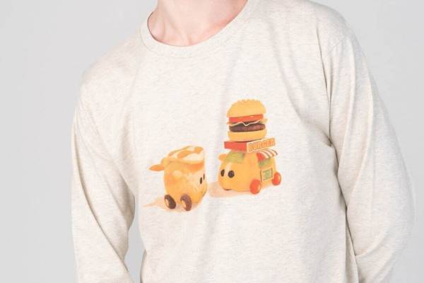 グラニフ×『PUI PUI モルカー』“寿司やゾンビ”モルカーのロンT＆スウェット