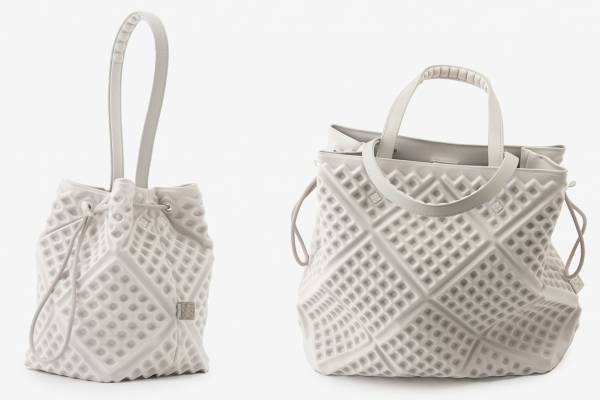 ゴジュウニ バイ ヒカルマツムラ新作バッグ「ワッフル」“柔らかいのに自立する”巾着やトート