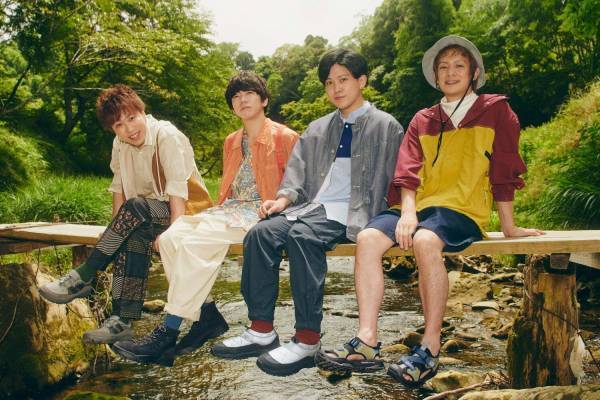 sumikaがコンバース キャンピングサプライとコラボ、“キャンプを楽しむ”メンバーの姿を公開