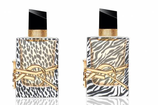 イヴ・サンローラン人気香水「リブレ」表参道ヒルズ限定パーソナライズ、“ゼブラ柄”など全4種