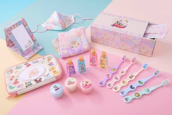 東京ディズニーリゾート パステルカラー の新作グッズ ミッキーマウス型入浴料 ランチボックスなど 22年9月5日 ウーマンエキサイト 1 2