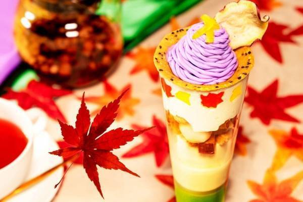 メズム東京から“紫芋×紅あずま×みたらし団子”の秋限定パフェ