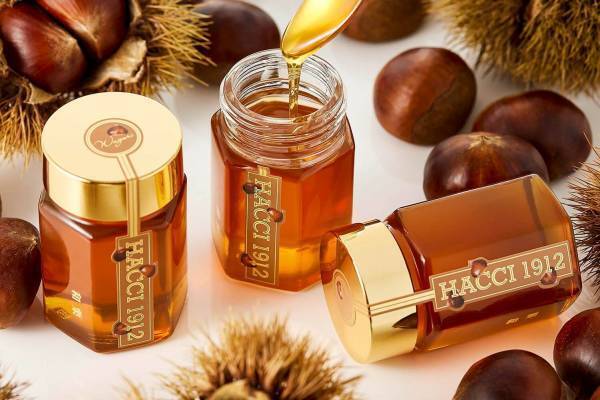 HACCIから秋限定の国産和栗はちみつ、栗独特の香ばしい香りとほっくりとした甘さ