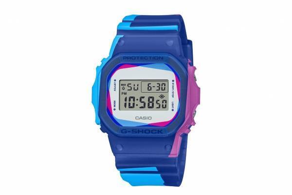 G-SHOCK“ミスプリント”風腕時計「DWE-5600」カスタムできるケース＆バンド付属