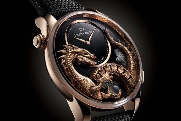ジャケ・ドロー“ドラゴン”が動く新作腕時計、『ロード・オブ・ザ・リング』イラストレーターとコラボ