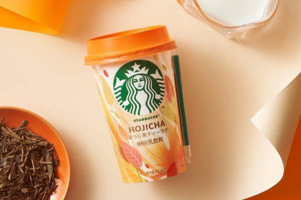 スターバックス新作チルドカップ「ほうじ茶ティーラテ」より香り高く進化、全国コンビニで