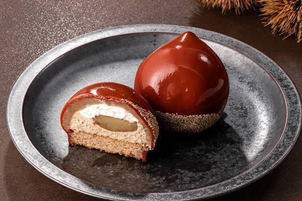 バタースイーツ専⾨店「バターステイツ」“栗そっくり”の新作ケーキ、ごろっと渋皮栗にとろけるバター