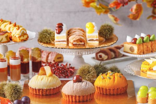 ホテルニューオータニ大阪“いもくりなんきん”の「スーパースイーツビュッフェ」3種モンブランを食べ比べ