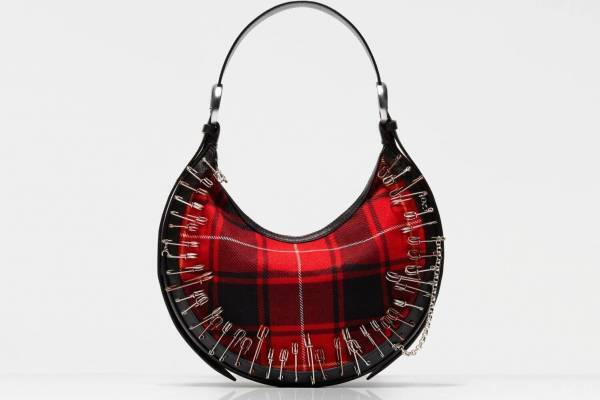 マリーン・セル“三日月”モチーフの新作バッグ「エクリプス」タータンチェックやキャンバス素材