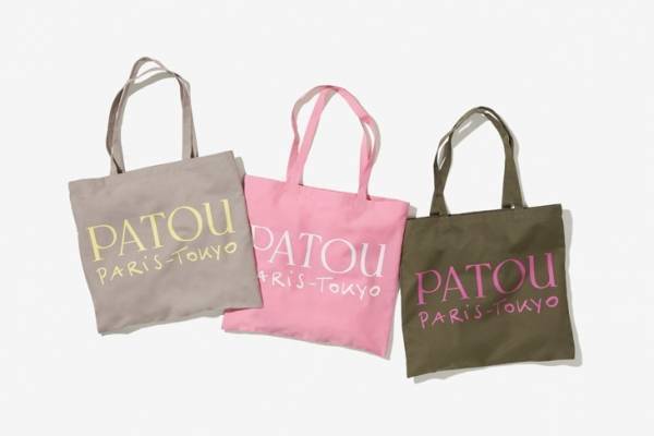 パトゥ伊勢丹新宿店限定アイテム、ネコ主役のプリントTシャツ＆ブランドロゴ入りトートやシュシュ