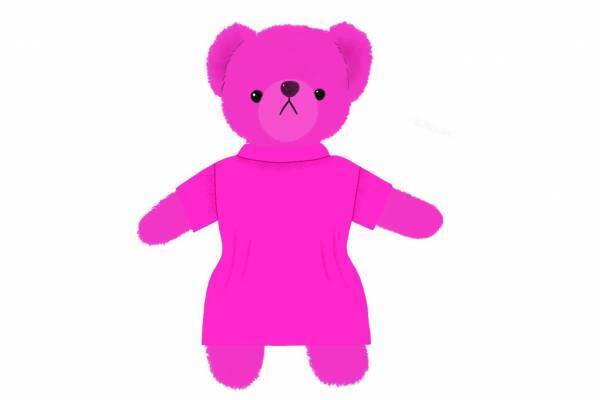 ヴァレンティノ「ピンクPP」日本限定スタディベア、ランウェイルック着用のぬいぐるみ