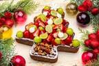 キル フェ ボン22年クリスマスケーキ、“苺＆シャインマスカット”たっぷりのツリー型タルト