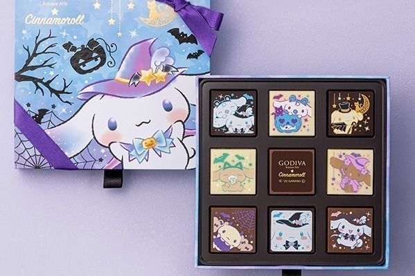 ゴディバのハロウィン、サンリオ「シナモロール」コラボの“飛び出す”チョコレートボックス