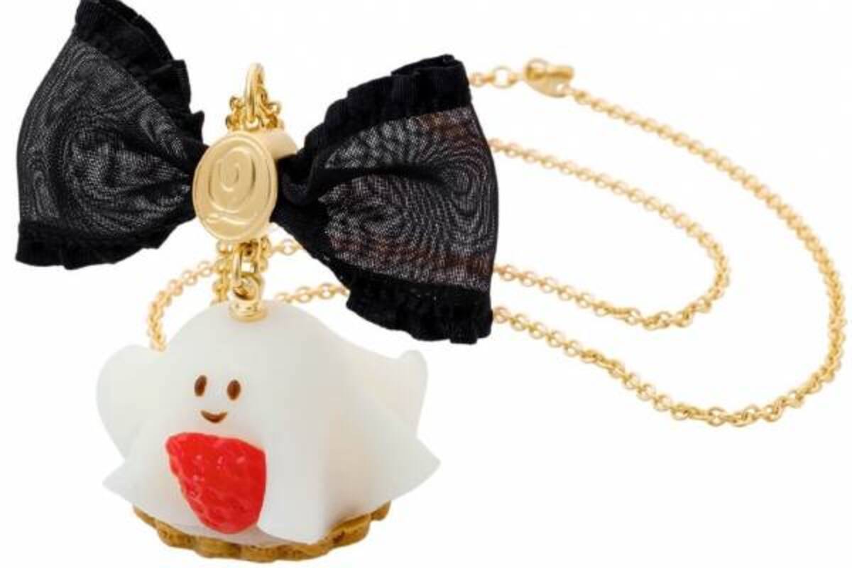 Q-pot.「オバケちゃん」のケーキ風アクセサリー、ティーカップ付き 