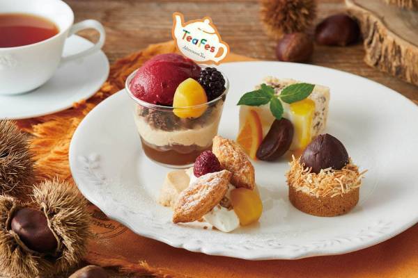 アフタヌーンティー・ティールームの「ティーフェス」栗×紅茶のアフタヌーンティーや限定スイーツが登場