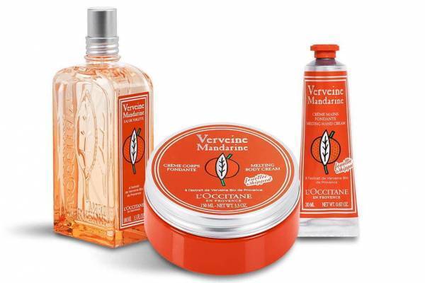 ロクシタン「マンダリンヴァーベナ」スペシャルデザインで復活、オードトワレやボディ＆ハンドクリーム