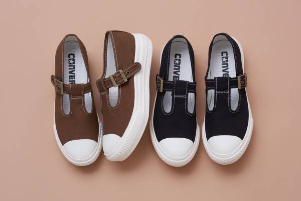 コンバース“メリージェーンシューズ”モチーフの「オールスター」新作、ゴア付きストラップ