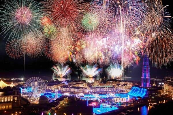 西日本最大級の花火大会「九州一 大花火まつり」長崎・ハウステンボスで開催、打ち上げ総数22,000発