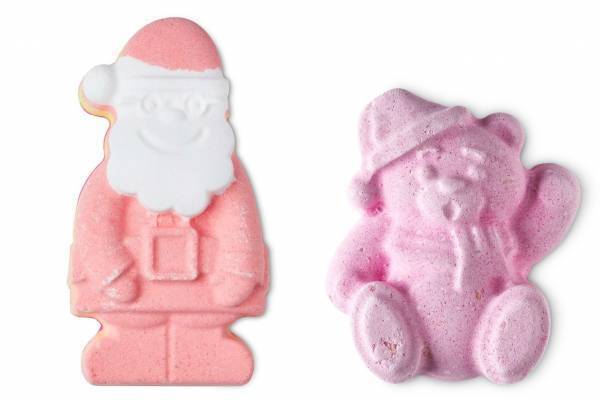 ラッシュ2022年クリスマスコレクション - サンタやクマのバスボム、初登場のキャンドルも
