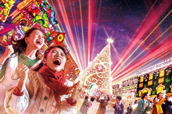 USJ「NO LIMIT ! クリスマス」光のショーやスーパー・ニンテンドー・ワールド初の冬装飾