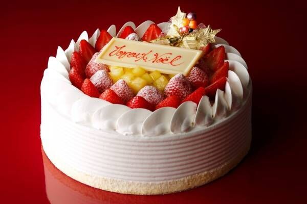 ホテルニューオータニのクリスマスケーキ2022、“あまおう苺×メロン”の欲張りショートケーキなど