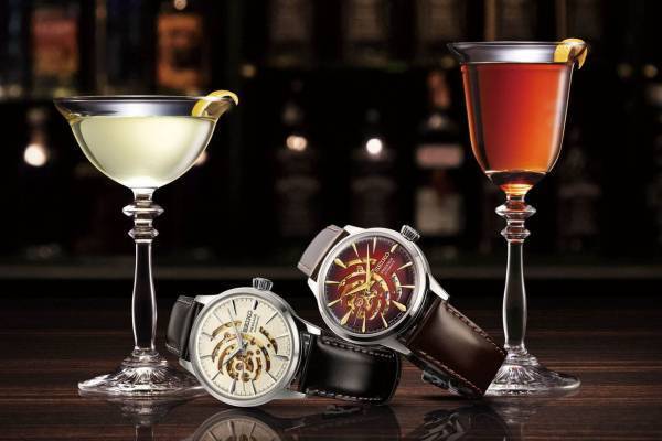 セイコー プレザージュ、現代の名工が作るカクテルに着想を得た腕時計- クラシカルな趣を残す東京を表現