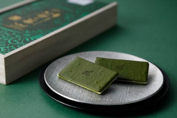 京都北山 マールブランシュの限定ラングドシャ「贅沢茶の菓」特別な茶葉“口切のお濃茶”を贅沢に使用