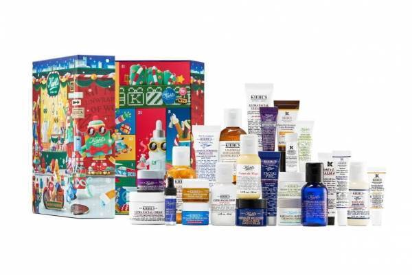 キールズ2022年クリスマスコフレ、全24品コスメ入りアドベントカレンダー＆初登場の美容液など