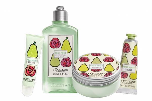 ロクシタン22年クリスマスコフレ・コスメ第2弾、「ラ・フランス ローズ」の香りのボディケアセット