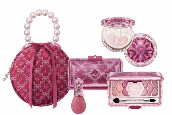 ジルスチュアート ビューティ22年クリスマスコフレ - “真夜中のお茶会”着想、7色アイパレなど