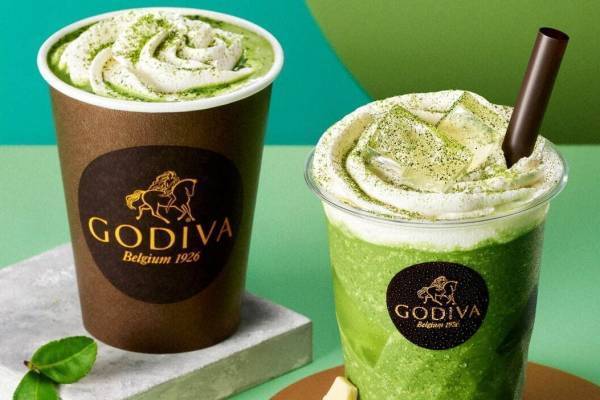 ゴディバ新作「薫香抹茶と水わらびもち ショコリキサー」“西尾の抹茶入り”ホワイトチョコドリンク