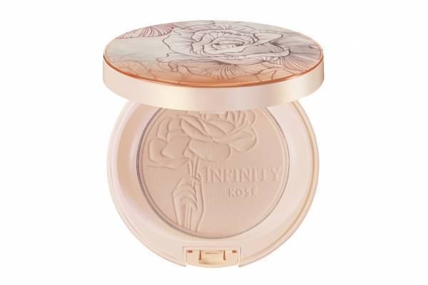 インフィニティ、ローズが花開くフェイスパウダー「ロイヤルフラワーコレクション」限定発売