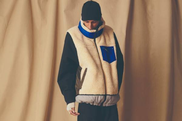 1LDK アネックスとロトルのコラボアウター、ボアベスト＆ナイロンシェルのリバーシブル仕様