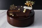 ヴィタメールのクリスマス22年、ブーツチョコ添えムースケーキ＆もみの木モチーフのピスタチオケーキ