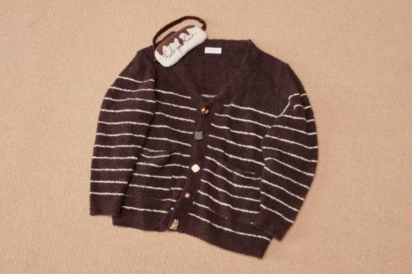 スナイデル ホーム“とろけるチョコ”モチーフのルームウェア、チョコボタン付きカーデ＆チョコ柄ワンピ