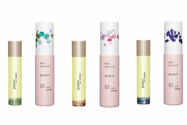 uka×アルティーダ ウード"宝石入り”お守りネイルオイル、エメラルド×精油など