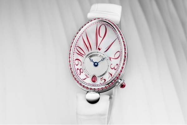 ブレゲの腕時計「クイーン・オブ・ネイプルズ」、真っ赤なブレゲ数字＆ルビーを配した新作