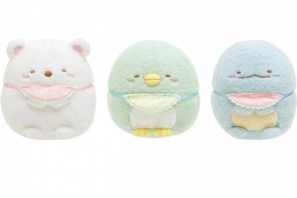 「すみっコベビー」誕生、"すみっコぐらし”ベビーデザインのぬいぐるみ＆文房具など