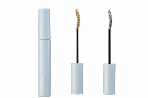 ファシオ22年冬コスメ - "冬の朝日に煌めく雫”着想、ゴールドのグリッターマスカラなど