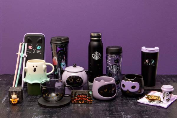 スターバックス“ハロウィン”新作グッズ、黒猫タンブラー＆“ゴースト”マグカップなど