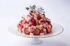 松屋銀座の2022年クリスマスケーキ、“苺×3種のクリーム”のドーム型ケーキなど
