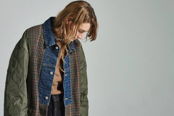 ソフトハイフン、デニムジャケットを組み合わせたカーディガン＆コート - 福岡では期間限定ストア