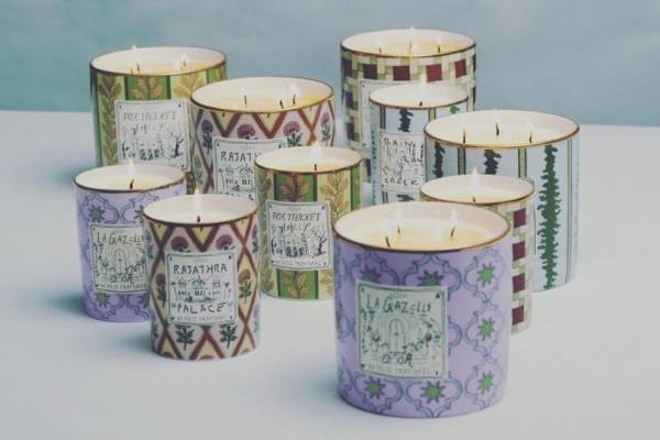 ジノリ 1735“5つの旅先”をイメージしたキャンドル＆プレート、ロンドンのデザイナーとコラボ
