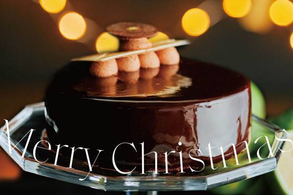 メゾンカカオ、国産ベルガモットを使ったクリスマス限定チョコレートケーキ