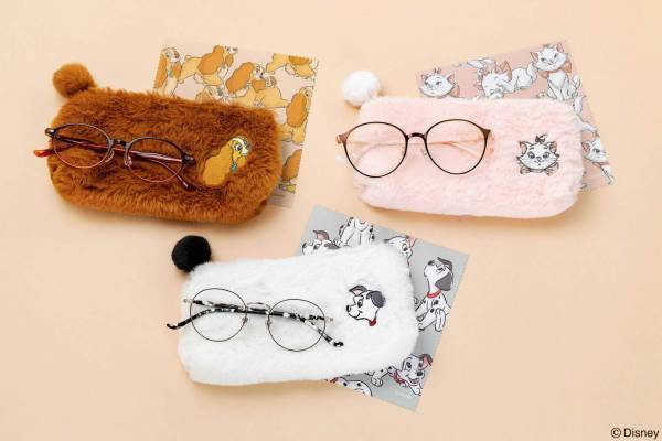 Zoffからディズニー・ピクサーの新作アイウェア、“もこもこ毛並み”の5キャラクターがモチーフ