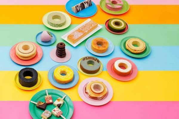 「バウムクーヘン博覧会」池袋東武で都内初開催、“まるで桃”完熟白桃バウムなど約280種が集結