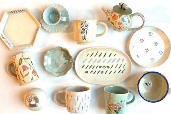 銀座 蔦屋書店の陶器フェア「うつわで楽しむお茶時間」秋のティータイムを彩る陶器が集結