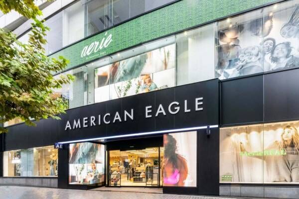 アメリカンイーグル アウトフィッターズ初の旗艦店が渋谷に、2階には「エアリー」を展開
