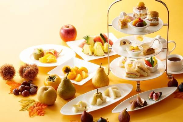 “旬のカットフルーツ食べ放題付き”秋限定アフタヌーンティー、タカノフルーツパーラー新宿本店で